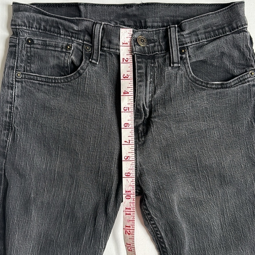 LEVIS 508 men’s washed black straight leg jeans 29X30 regular taper - Picture 7 of 9